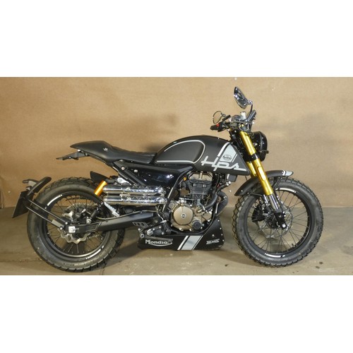 213 - Mondial HPS 125 E5 Motorcycle, Black, Reg: WL71 GPJ,  10/01/2022, 124cc, MoT not yet required, Milea... 