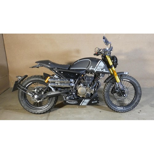 213 - Mondial HPS 125 E5 Motorcycle, Black, Reg: WL71 GPJ,  10/01/2022, 124cc, MoT not yet required, Milea... 