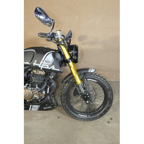 213 - Mondial HPS 125 E5 Motorcycle, Black, Reg: WL71 GPJ,  10/01/2022, 124cc, MoT not yet required, Milea... 