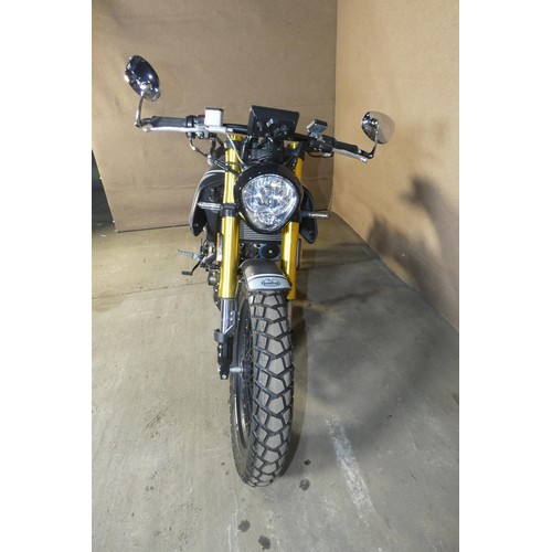 213 - Mondial HPS 125 E5 Motorcycle, Black, Reg: WL71 GPJ,  10/01/2022, 124cc, MoT not yet required, Milea... 