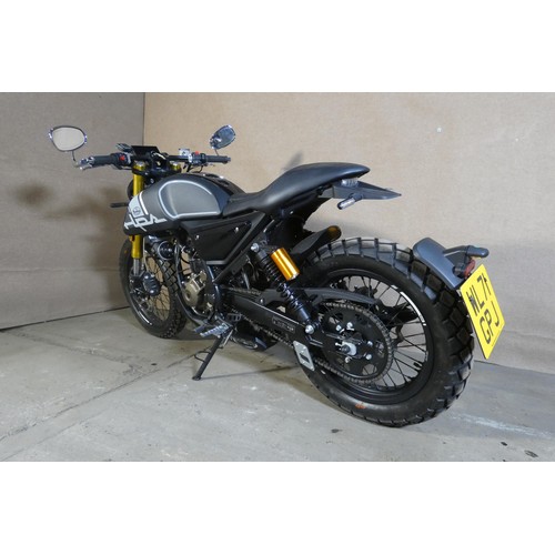 213 - Mondial HPS 125 E5 Motorcycle, Black, Reg: WL71 GPJ,  10/01/2022, 124cc, MoT not yet required, Milea... 