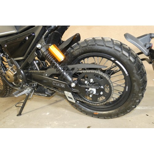 213 - Mondial HPS 125 E5 Motorcycle, Black, Reg: WL71 GPJ,  10/01/2022, 124cc, MoT not yet required, Milea... 