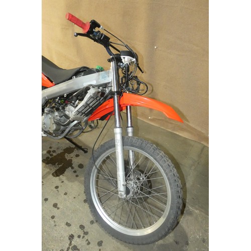 217 - Enduro motorcycle, no make or model visible, spares or repair, does not start run or drive
Registrat... 