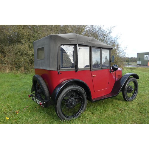 151 - Austin 7 Chummy 1928, Reg.No. DS 9565, 30/05/1928, 748cc petrol, Car No A6-391, Chassis no. 68010,  ... 