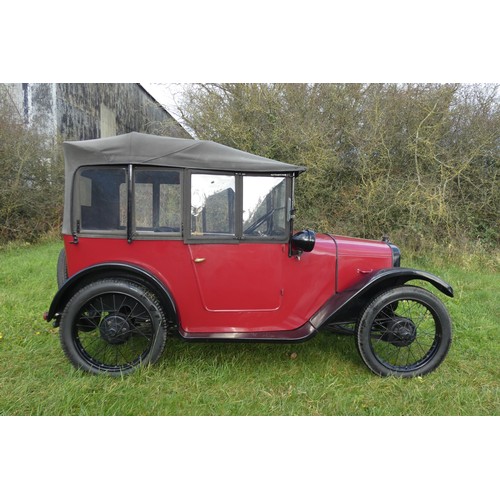 151 - Austin 7 Chummy 1928, Reg.No. DS 9565, 30/05/1928, 748cc petrol, Car No A6-391, Chassis no. 68010,  ... 