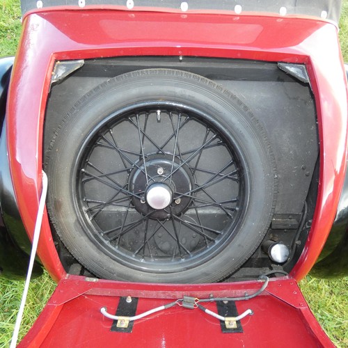 152 - Austin 7 Type 65 Sports 1934, reg WP 6465, originally registered 18/06/1934, Re-registered 22/05/197... 