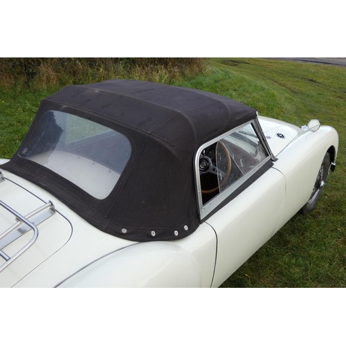 153 - MGA 2 Seater sports convertible 1955. Reg No. MVS 569, Declared manufactured in 1955, 1st registered... 