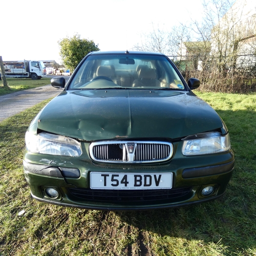 160 - Rover 416 4 dr Saloon Green,  Reg T54 BDV, 1st reg: 10/03/1999, 5 speed Automatic., 1590cc Petrol, M... 