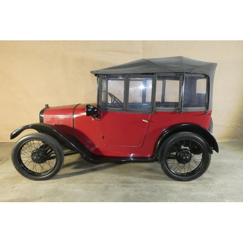 151 - Austin 7 Chummy 1928, Reg.No. DS 9565, 30/05/1928, 748cc petrol, Car No A6-391, Chassis no. 68010,  ... 