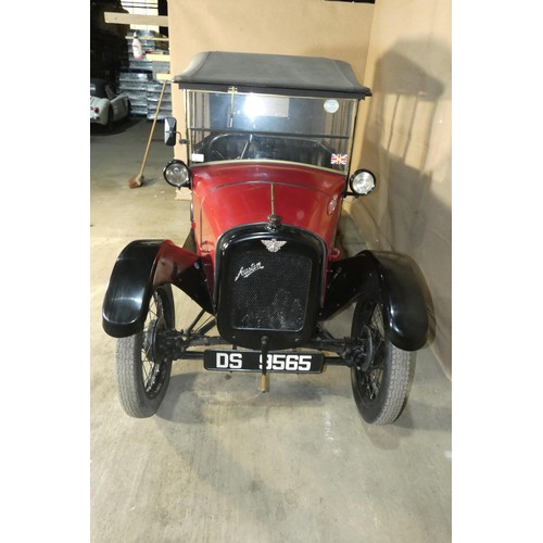 151 - Austin 7 Chummy 1928, Reg.No. DS 9565, 30/05/1928, 748cc petrol, Car No A6-391, Chassis no. 68010,  ... 