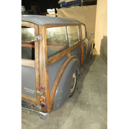 158 - Morris Minor Countryman Estate , brown,  Reg: AHX 158A, 1st reg 13/03/1963, 4 spd manual  gearbox, 1... 