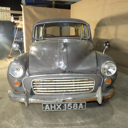 158 - Morris Minor Countryman Estate , brown,  Reg: AHX 158A, 1st reg 13/03/1963, 4 spd manual  gearbox, 1... 