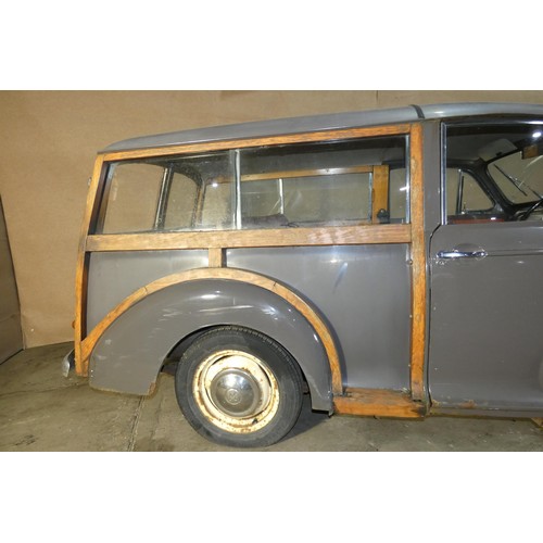 158 - Morris Minor Countryman Estate , brown,  Reg: AHX 158A, 1st reg 13/03/1963, 4 spd manual  gearbox, 1... 