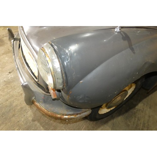 158 - Morris Minor Countryman Estate , brown,  Reg: AHX 158A, 1st reg 13/03/1963, 4 spd manual  gearbox, 1... 