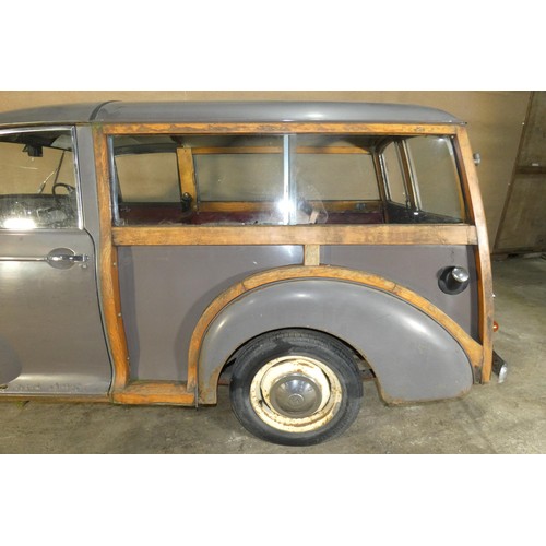 158 - Morris Minor Countryman Estate , brown,  Reg: AHX 158A, 1st reg 13/03/1963, 4 spd manual  gearbox, 1... 