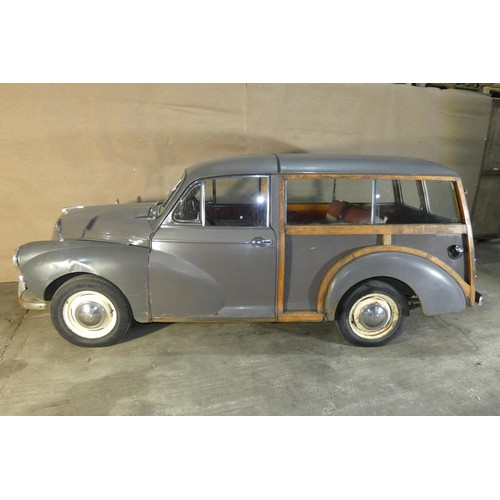 158 - Morris Minor Countryman Estate , brown,  Reg: AHX 158A, 1st reg 13/03/1963, 4 spd manual  gearbox, 1... 