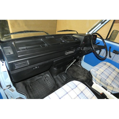 155 - Volkswagen Caravelle Motor Caravan, Karisma Conversion, Lux 2 berth Hi-top, light Blue , Reg. C37 OR... 