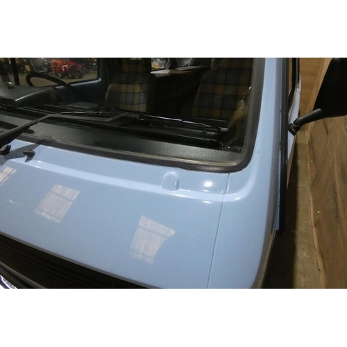 155 - Volkswagen Caravelle Motor Caravan, Karisma Conversion, Lux 2 berth Hi-top, light Blue , Reg. C37 OR... 