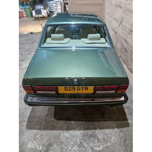 157 - Rolls Royce Silver Spirit 4 dr saloon, green metallic, Reg D29 GYN, 1st reg 02/02/1987, Automatic pe... 