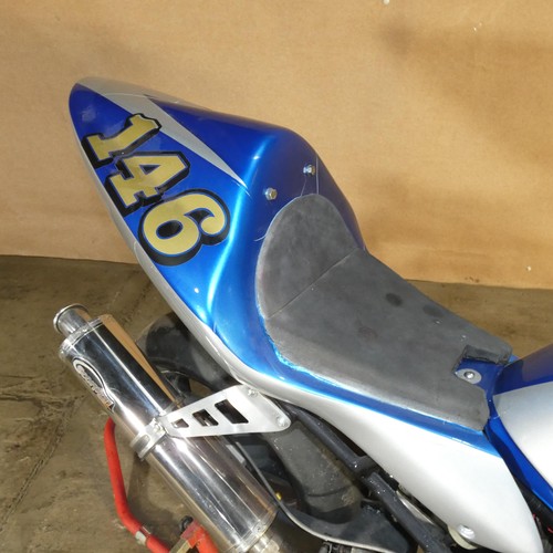 219 - Honda CBR 600 F3, 1998, starts, runs and drives, Ktech front springs, polished and ported head, over... 