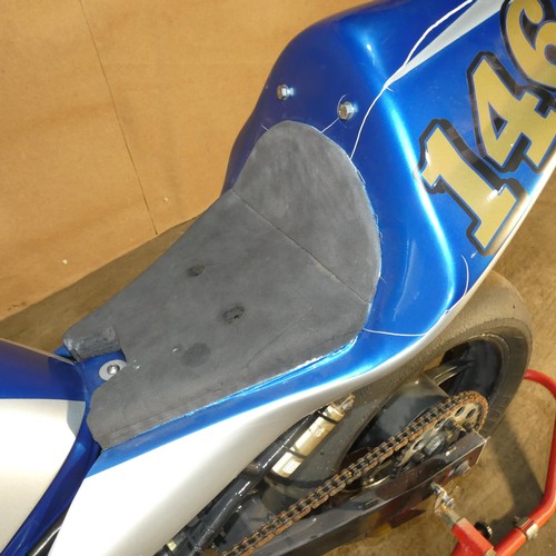 219 - Honda CBR 600 F3, 1998, starts, runs and drives, Ktech front springs, polished and ported head, over... 