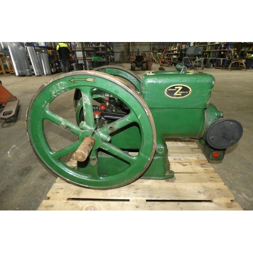 140 - A 1920 Fairbanks Morse & Co, Z type stationary engine, open crank, 3hp, 450 rpm, petrol engine,. Sta... 