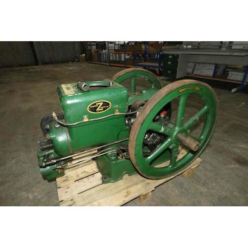 140 - A 1920 Fairbanks Morse & Co, Z type stationary engine, open crank, 3hp, 450 rpm, petrol engine,. Sta... 