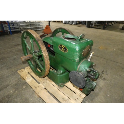 140 - A 1920 Fairbanks Morse & Co, Z type stationary engine, open crank, 3hp, 450 rpm, petrol engine,. Sta... 