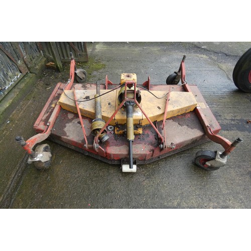 91 - A PTO driven 6ft Teagle finishing mower, type Dynamo 180