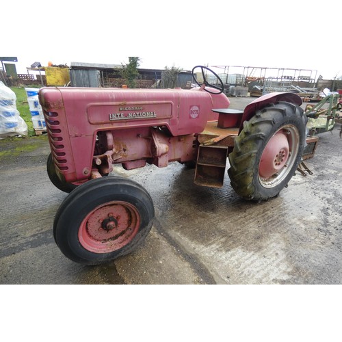 92 - A Mccormick International B275 decommissioned tractor for use as a children's playground toy