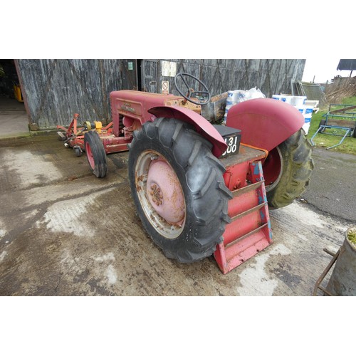 92 - A Mccormick International B275 decommissioned tractor for use as a children's playground toy