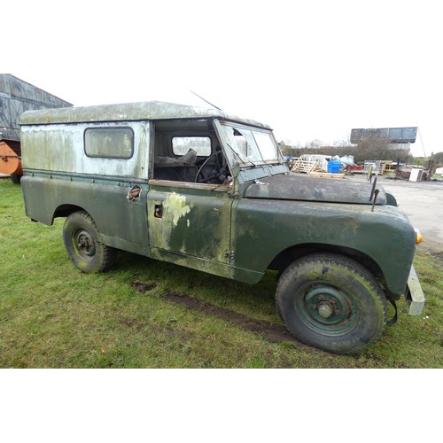 164 - Land Rover LWB Series 2, station wagon. Reg No YUO 801, 01/06/1958, Diesel  manual, MoT exempt, last... 