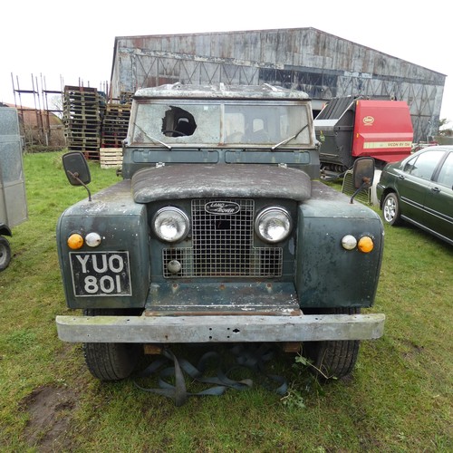 164 - Land Rover LWB Series 2, station wagon. Reg No YUO 801, 01/06/1958, Diesel  manual, MoT exempt, last... 