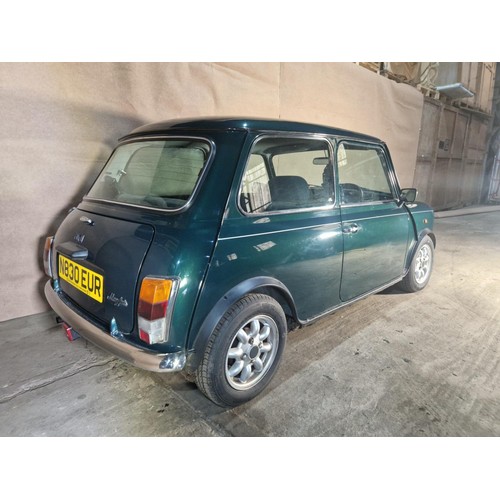 161 - Rover Mini Mayfair 2 dr saloon, Green, Reg N830 EUR, 1st reg 19/10/1995, 4 spd manual petrol 1275cc,... 