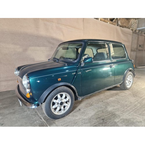 161 - Rover Mini Mayfair 2 dr saloon, Green, Reg N830 EUR, 1st reg 19/10/1995, 4 spd manual petrol 1275cc,... 