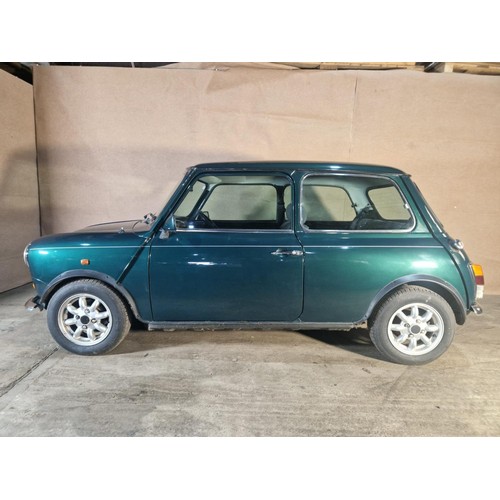 161 - Rover Mini Mayfair 2 dr saloon, Green, Reg N830 EUR, 1st reg 19/10/1995, 4 spd manual petrol 1275cc,... 