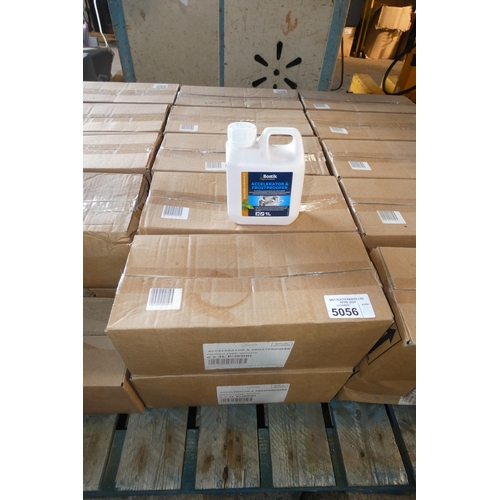 5056 - 10 x boxes each containing 6 x 1L bottles of Bostik accelerator and frost proofer