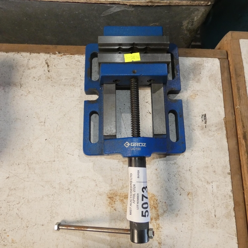 5073 - 1 x Groz 4 inch drilling vice