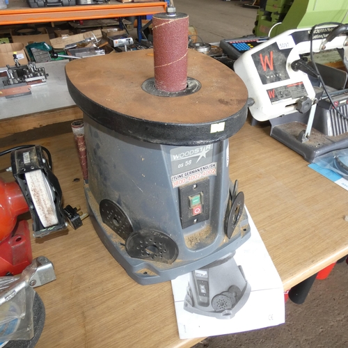 5096 - 1 x Woodstar OS58 oscillating spindle sander 240v. Tested working