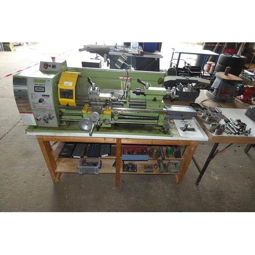 5113 - 1 x Warco WM280V-F variable speed metal cutting centre lathe 240v, YOM 11 11, overall bed length app... 