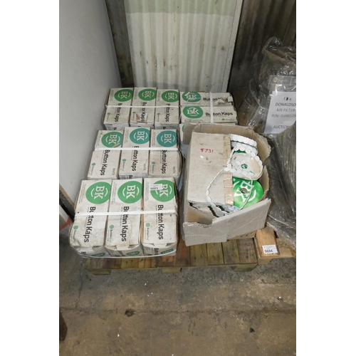 5603 - 1 pallet containing a quantity of BK collated button kaps