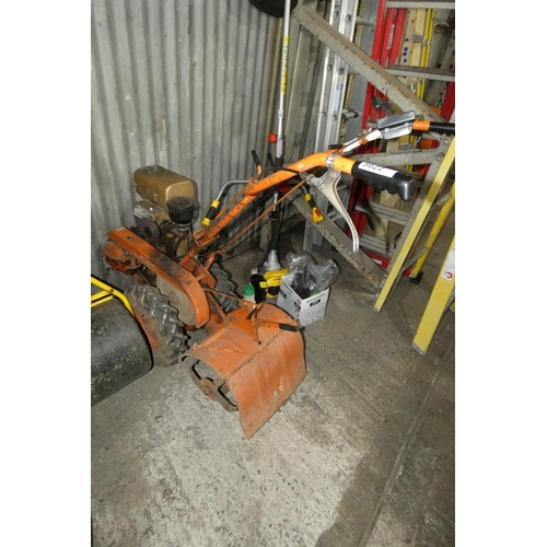 5622 - 1 x Howard 350 petrol engine rotavator. Please note that this rotavator has had one owner since new ... 