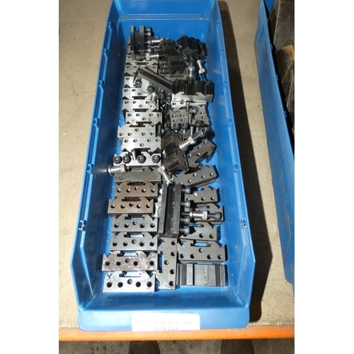 5256 - A box containing a quantity of various tool holders (some part finished)