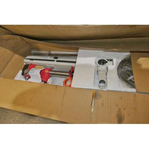 5290 - 1 x Workshop AW680RD floor standing radial arm drill 240v - Boxed and requires assembly (SP021579)