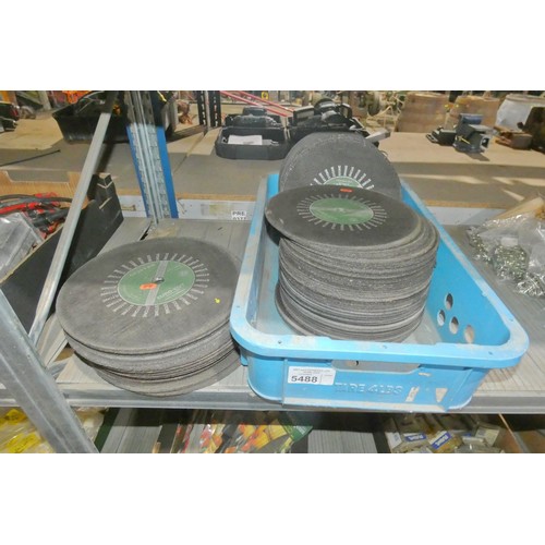 5488 - A quantity of Euro-Cut 300mm reinforced glass fibre stone cutting discs