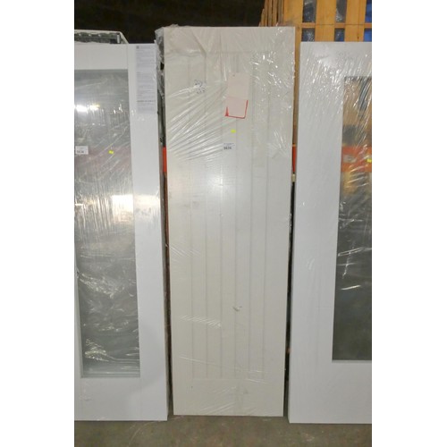 5635 - 1 x Premdor white door approx 2045 x 625mm