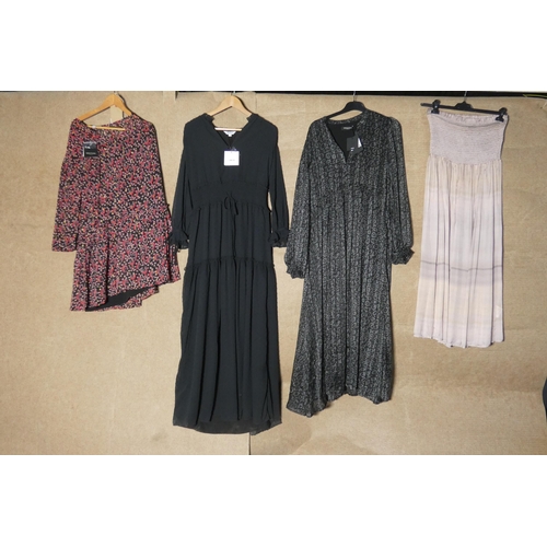 101 - 4 x various ladies dresses, sizes comprise of UK 12, RRP £250+, Not practical to list in detail so p... 