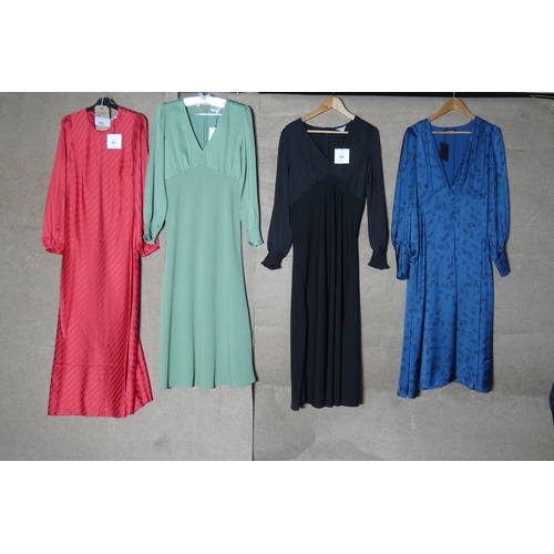 103 - 4 x various ladies dresses, sizes comprise of UK 14, RRP £250+, Not practical to list in detail so p... 