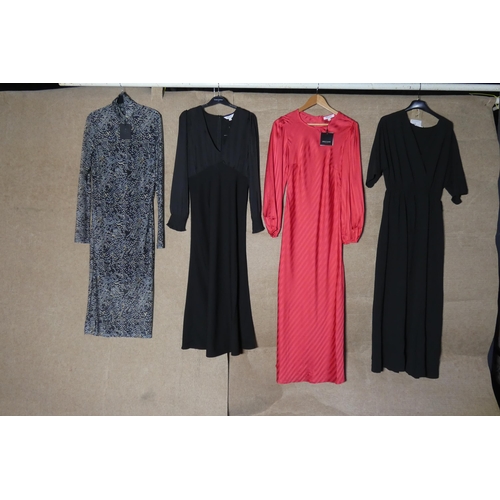 79 - 4 x various ladies dresses, sizes comprise of UK 10, RRP £300+, Not practical to list in detail so p... 