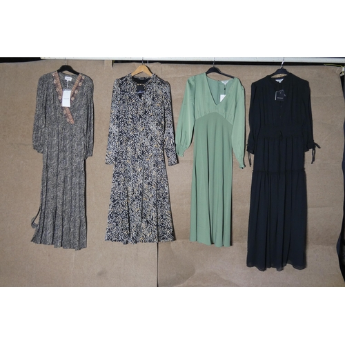 82 - 4 x various ladies dresses, sizes comprise of UK 10, RRP £300+, Not practical to list in detail so p... 